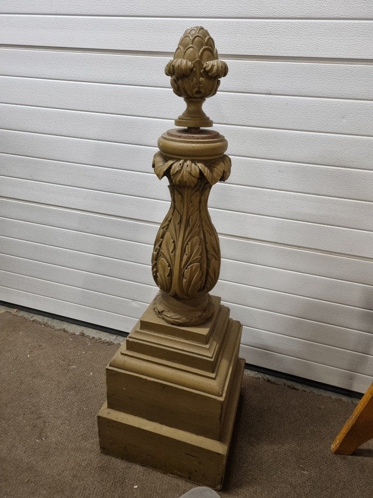 ornament  van hout groot, Ophalen of Verzenden