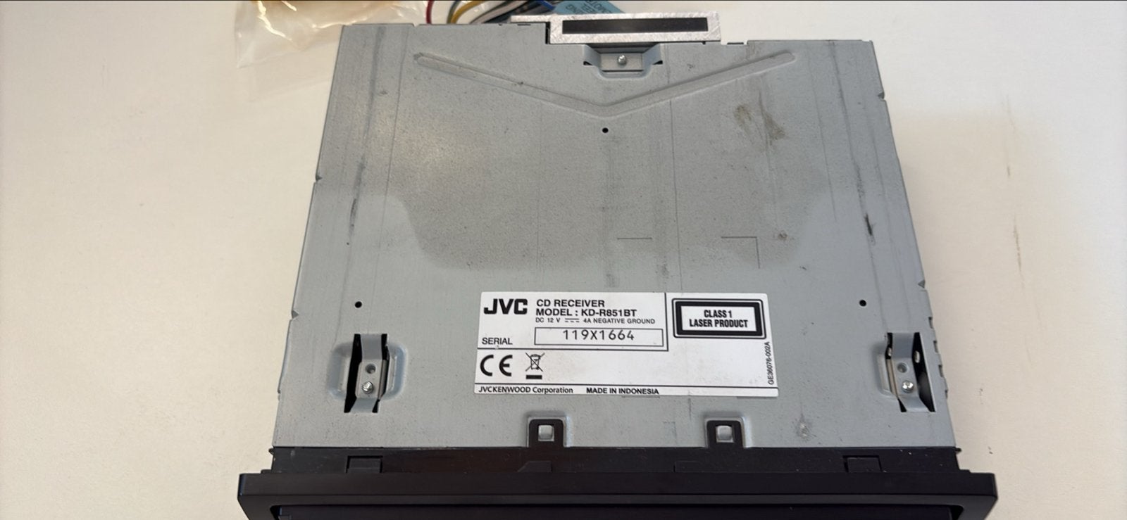 JVC KD-R51BT CD-Aux-Usb en Bluetooth, Ophalen, Gebruikt