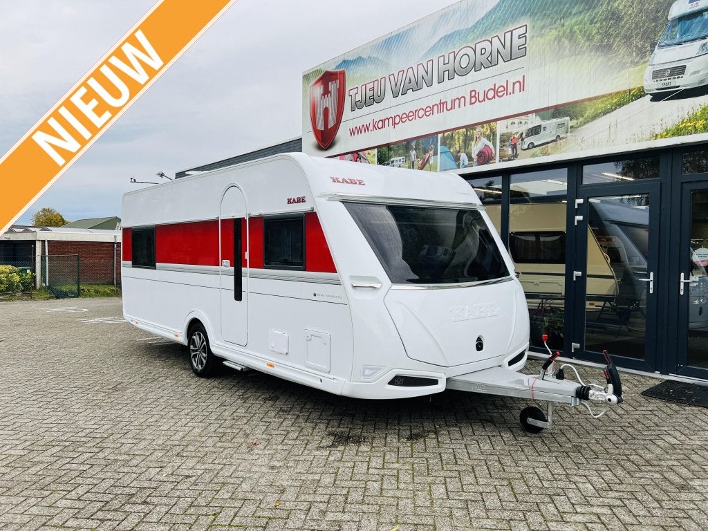 Kabe Royal 560 GLE B2 - KS, Caravans en Kamperen, Rondzit, Bedrijf, Kabe, 6 tot 7 meter