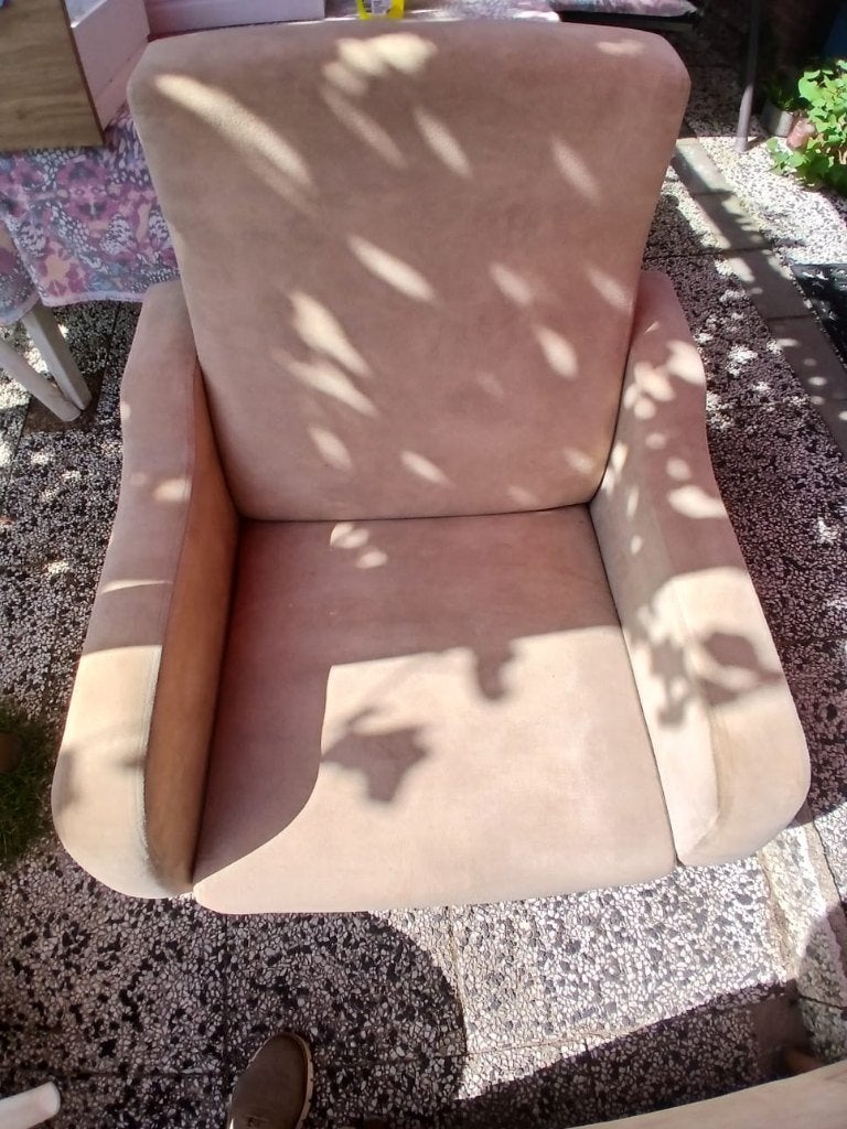 Gratis 2 fauteuils, Ophalen, Gebruikt, 75 tot 100 cm, Stof