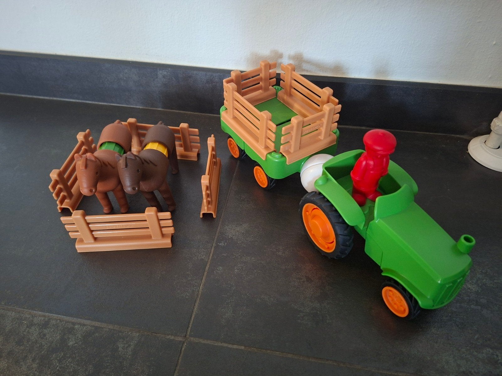 smartmax paarden met tractor, Ophalen, Zo goed als nieuw, Jongen of Meisje