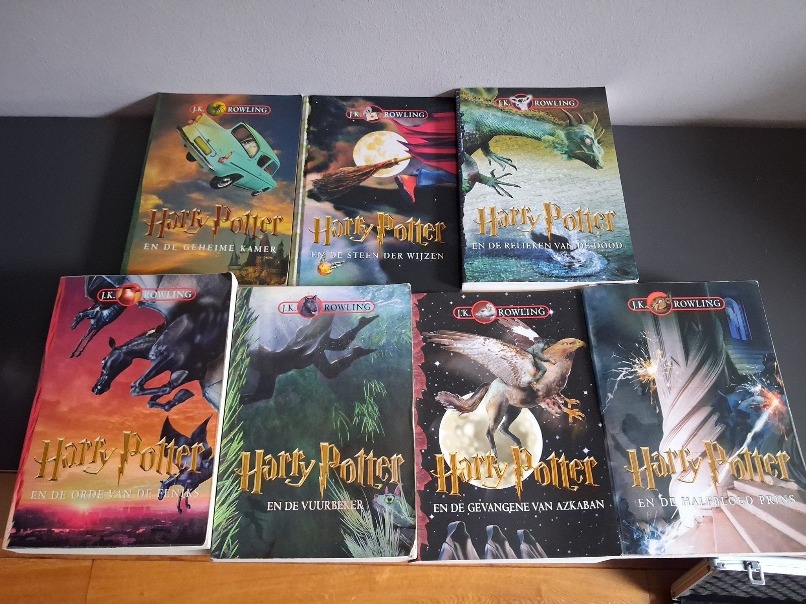 Harry Potter boeken Complete set 7 boeken deel 1 2 3 4 5 6 7, Verzamelen, Ophalen of Verzenden