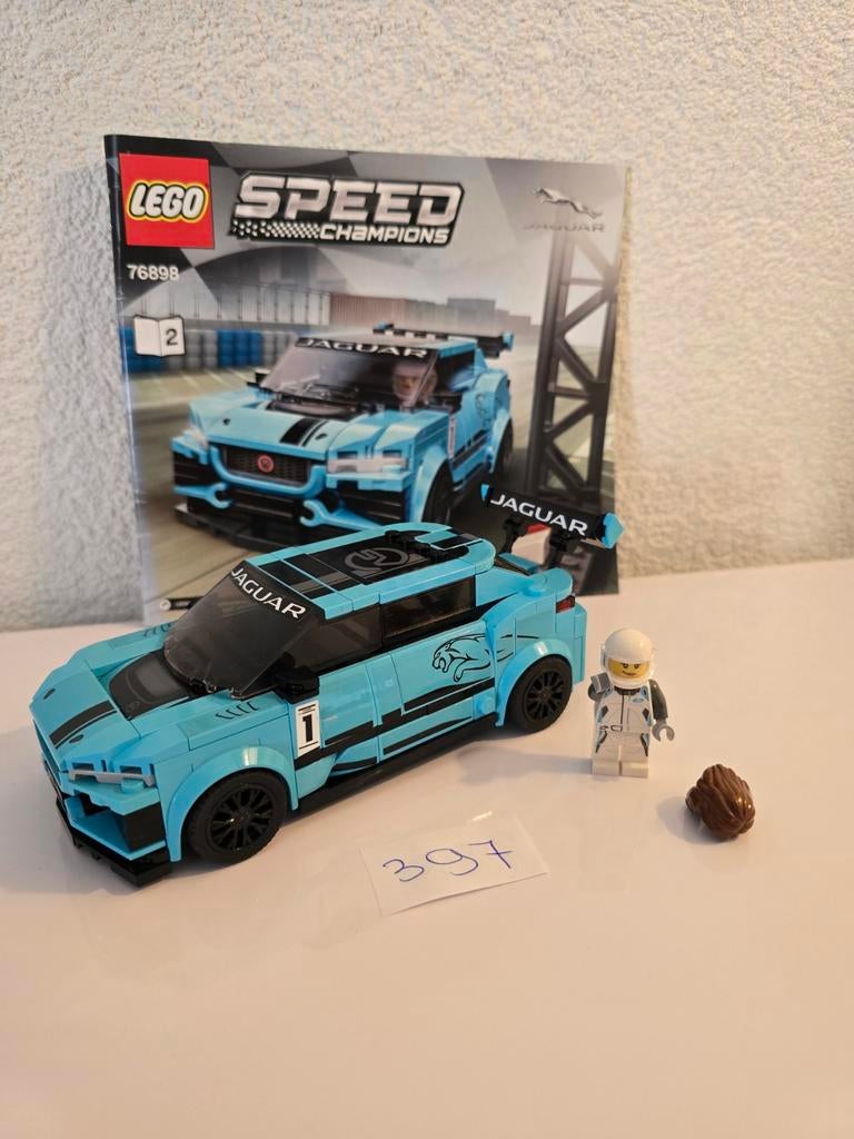 Lego Speed Champions 76898 Jaguar Z.G.A.N, Ophalen of Verzenden, Zo goed als nieuw