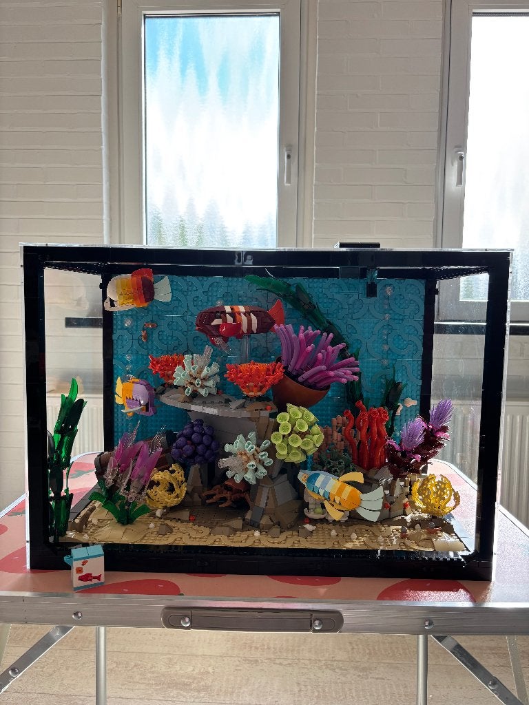Lego icons tropische aquarium, Kinderen en Baby's, Speelgoed | Duplo en Lego, Ophalen, Lego, Zo goed als nieuw, Icons