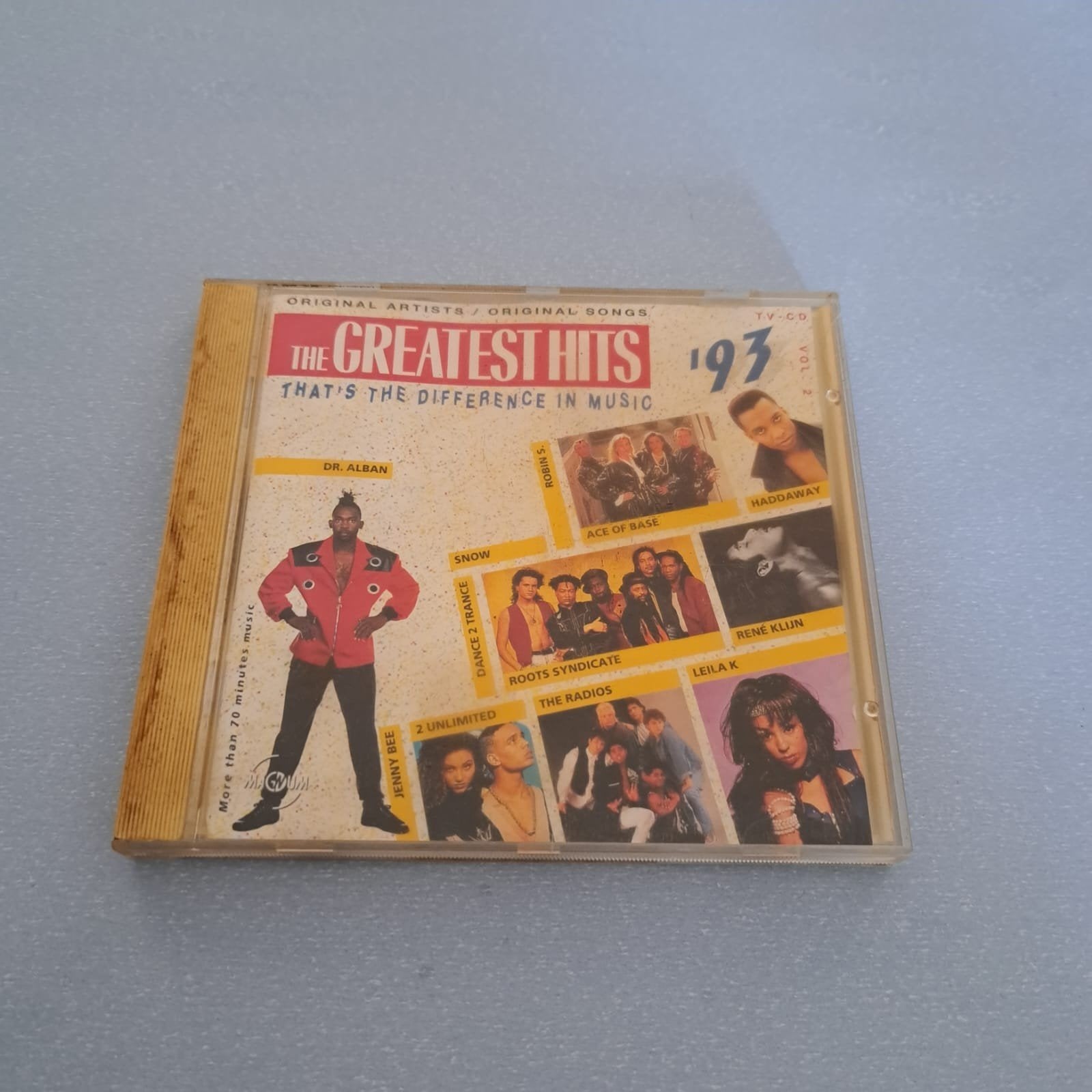The Greatest Hits '93 CD - Diverse Artiesten, Ophalen, Gebruikt, Pop, Verzamelalbum