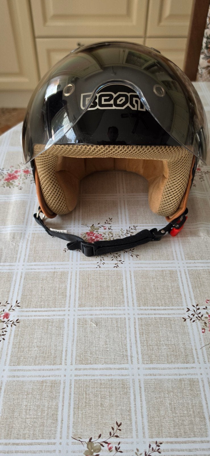 Beon Jethelm Zwart Maat S (52cm), Motoren, Ophalen