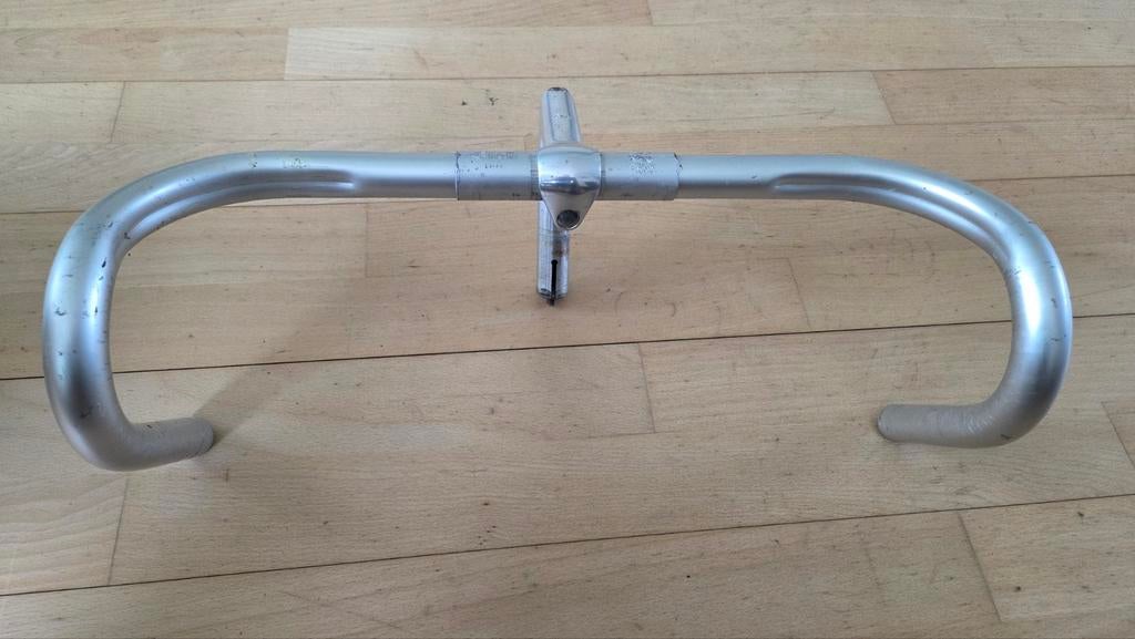 Cinelli stuur Giro d'Italia 64-44 met stuurpen 8 cm, Gebruikt, Stuur, Cinelli, Ophalen of Verzenden