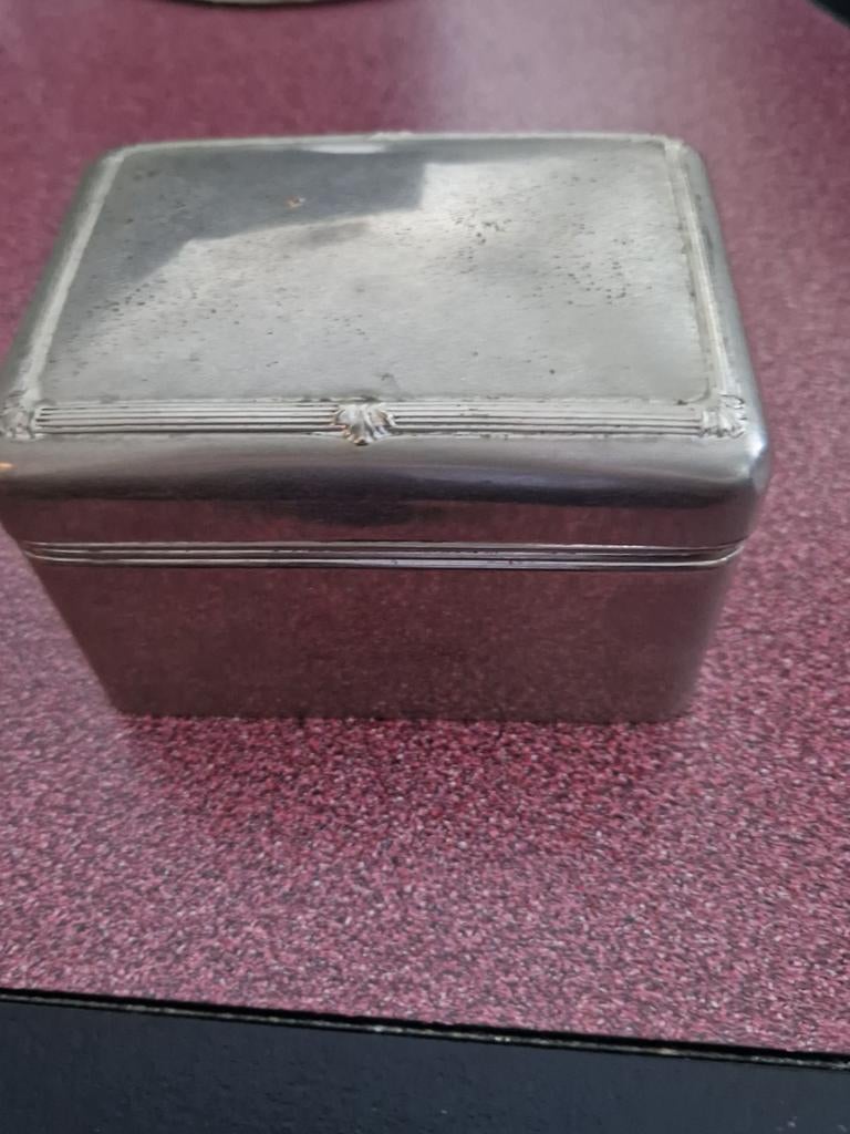 Antiek doosje, struisvogel WMF G, nr 79. Beehive. Art Deco, Antiek en Kunst, Ophalen
