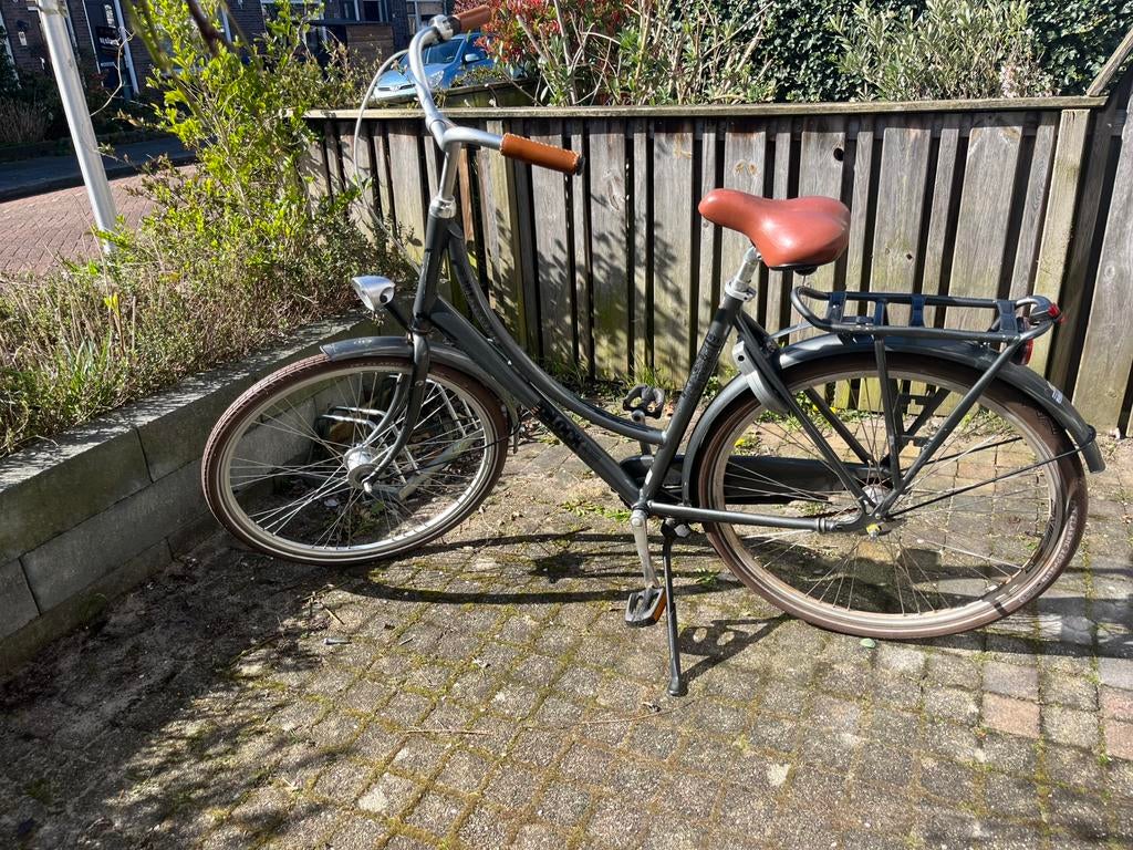 damesfiets, Ophalen of Verzenden, Gebruikt, Terugtraprem