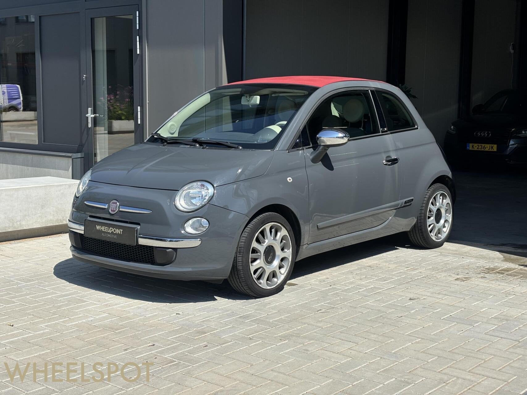 Fiat 500c 1.2 Cabrio|Dealer onder|Carplay|Automaat|Airco, Auto's, Euro 5, Gebruikt, 4 cilinders, Leder en Stof