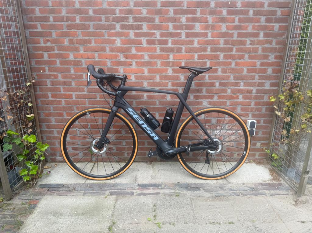 Sensa Giulia EVO Disc Full Ultegra Maat 58, Fietsen en Brommers, Fietsen | Racefietsen, Carbon, Heren, Zo goed als nieuw, 57 tot 61 cm