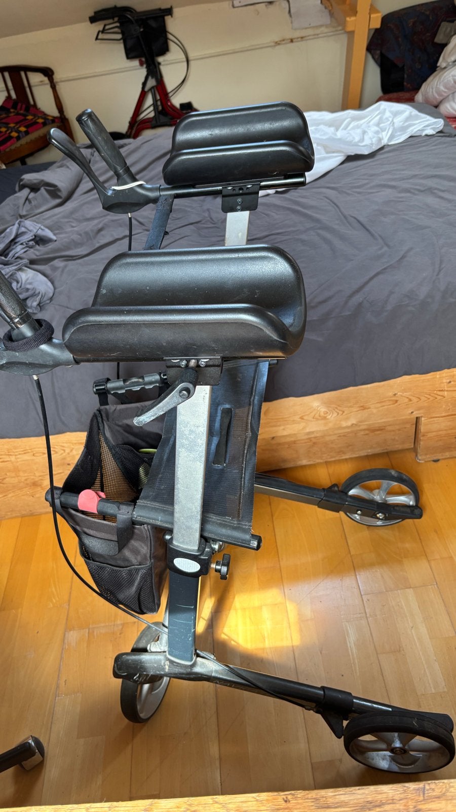 Rollator met armondersteuning, Ophalen of Verzenden, Lichtgewicht, Gebruikt