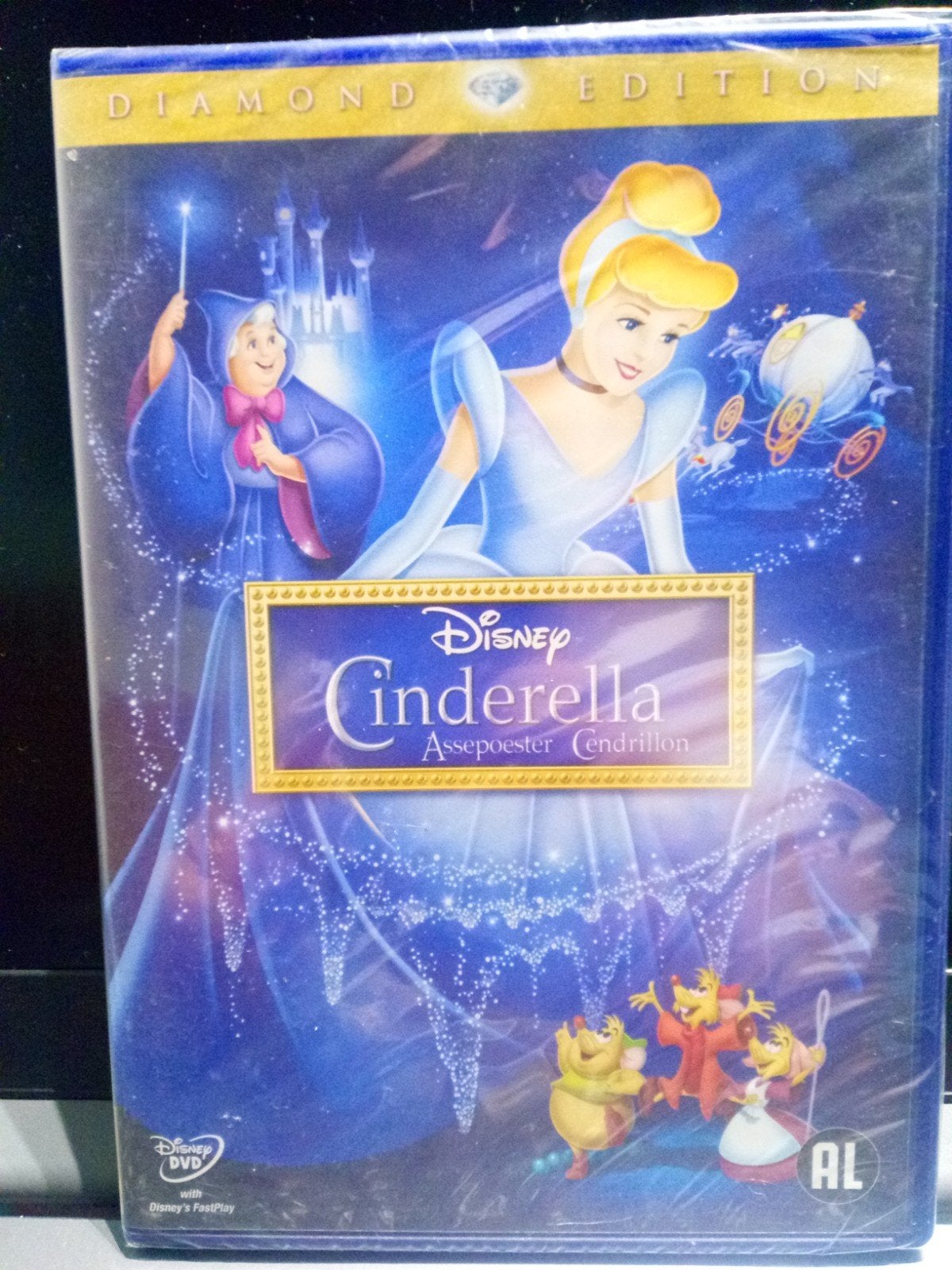 Disney Assepoester DVD - Diamond Edition, Nederlands, Animatie, Alle leeftijden, Nederlands