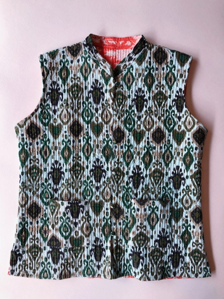 REVERSIBLE GILET GROEN/ROZE (NIEUW), -, -, Nieuw, Ophalen of Verzenden