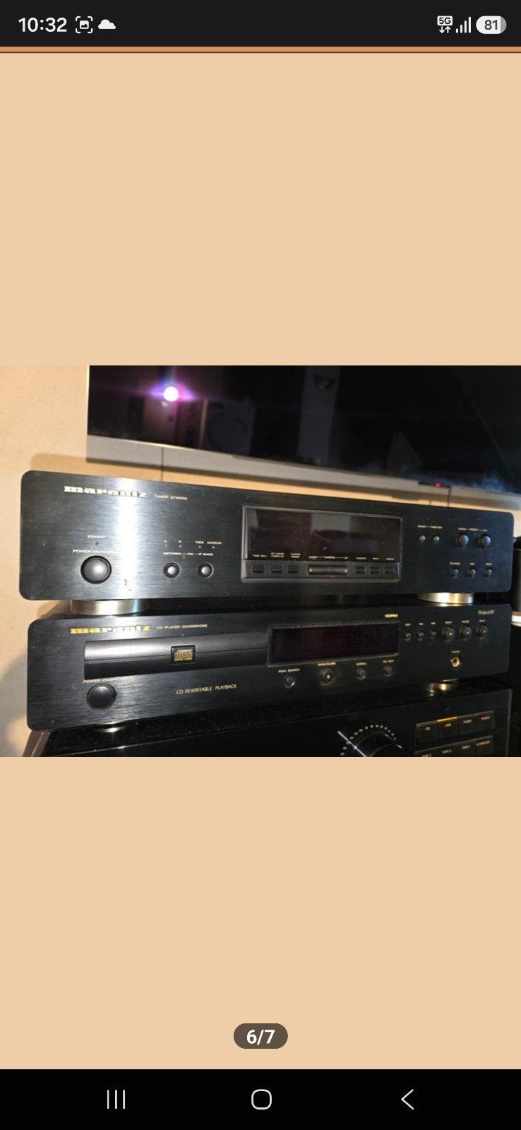 Marantz CD6000 OSE Limited Edition Cd speler Tuner ST6000, Ophalen of Verzenden, Zo goed als nieuw, Marantz