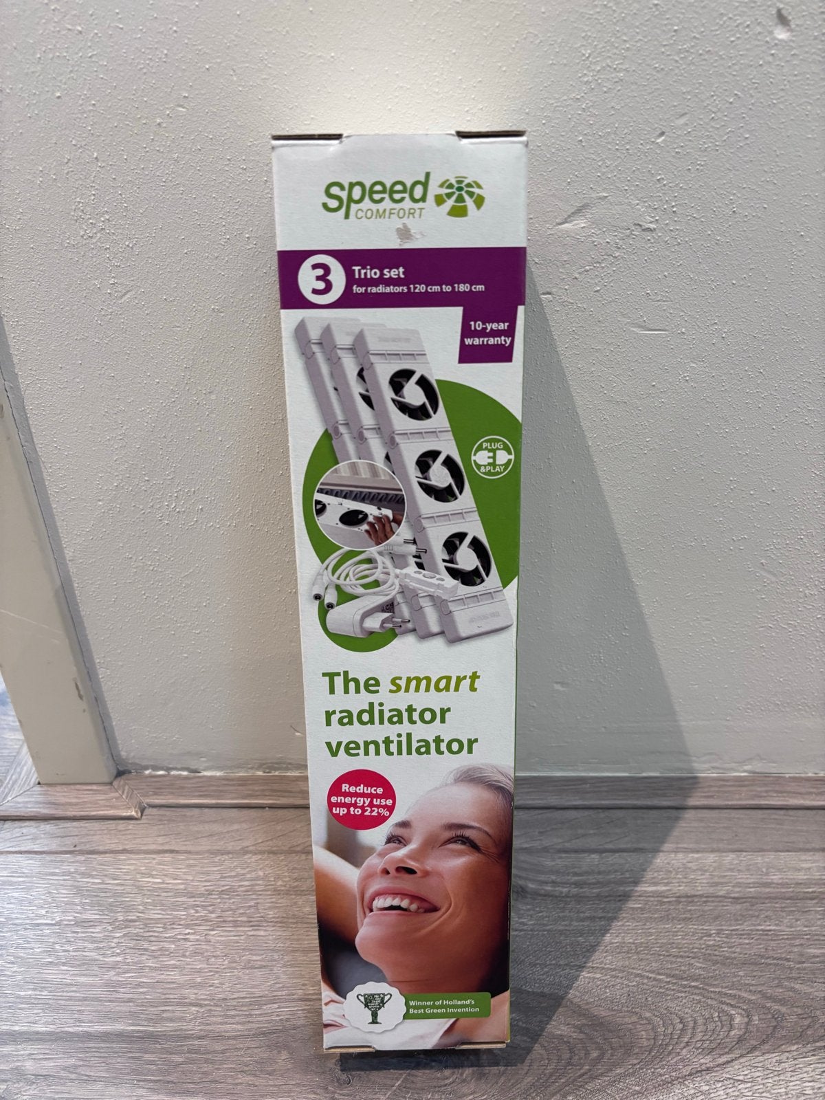 SpeedComfort Radiatorventilator Trio Set nieuw, Minder dan 30 cm, Hoog rendement (Hr), Radiator, Nieuw