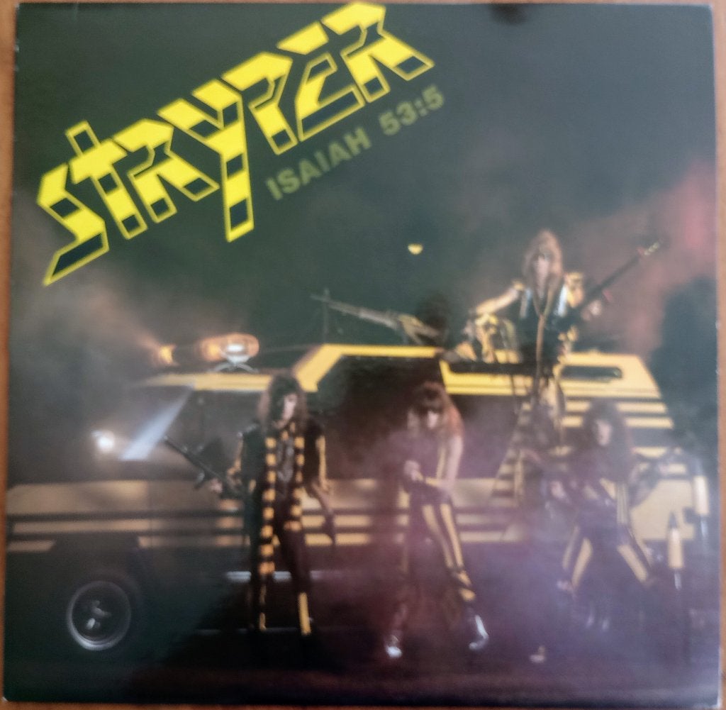 Stryper – Soldiers Under Command, LP, Ophalen of Verzenden, Zo goed als nieuw, 12 inch