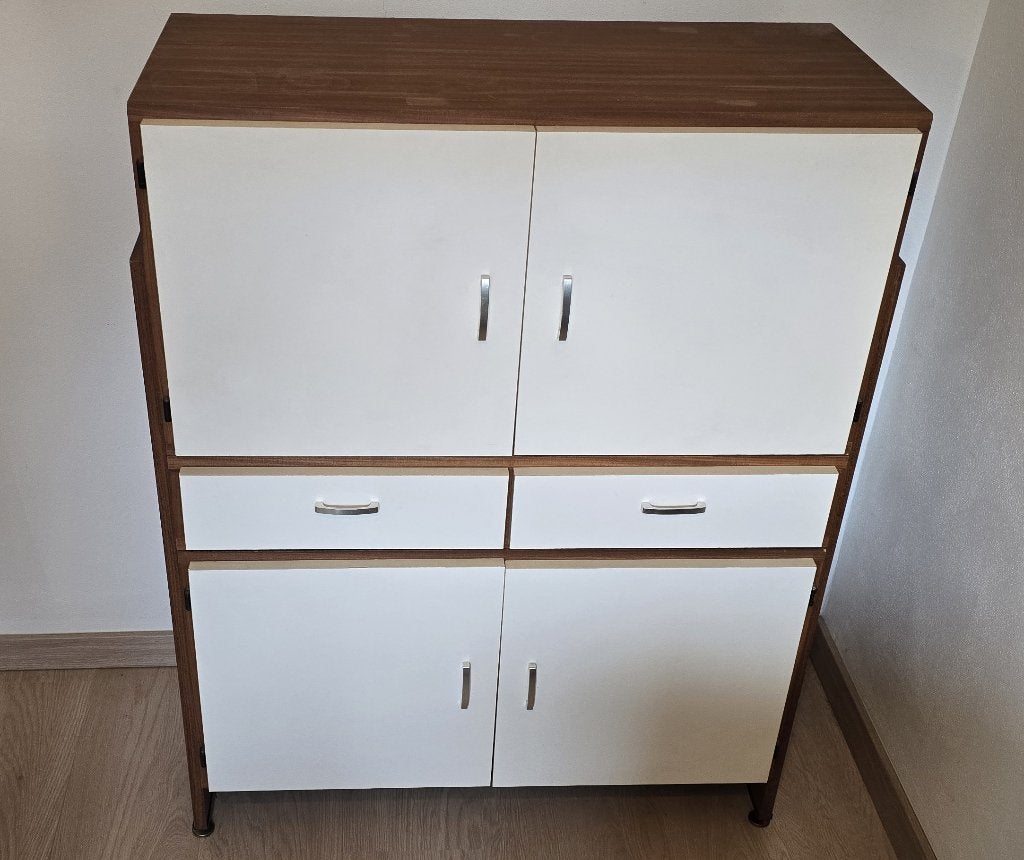Modulair vintage dressoir, Gebruikt, Met deur(en), 50 tot 100 cm, 25 tot 50 cm