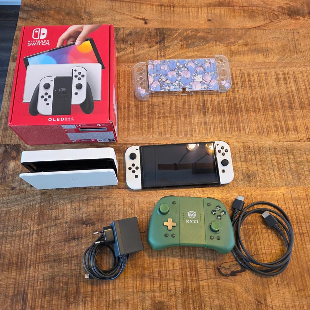 Nintendo Switch OLED, Ophalen of Verzenden, Zo goed als nieuw, Switch OLED