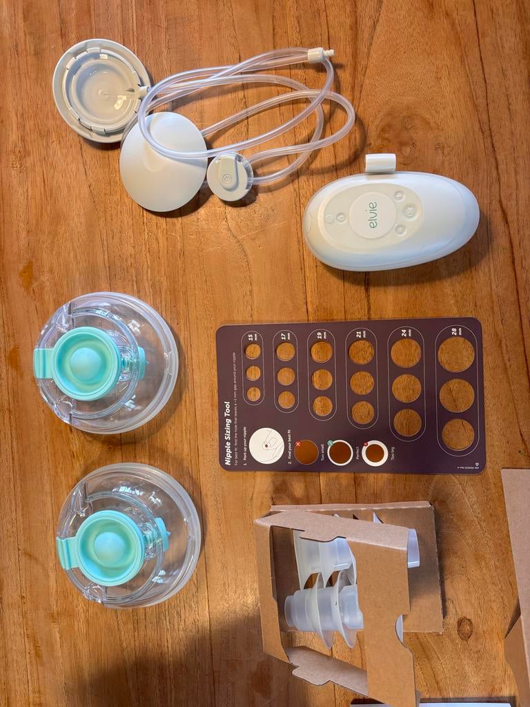 Elvie Stride 2 double pump Handsfree Borstkolf, Kinderen en Baby's, Babyvoeding en Toebehoren, Ophalen of Verzenden, Zo goed als nieuw