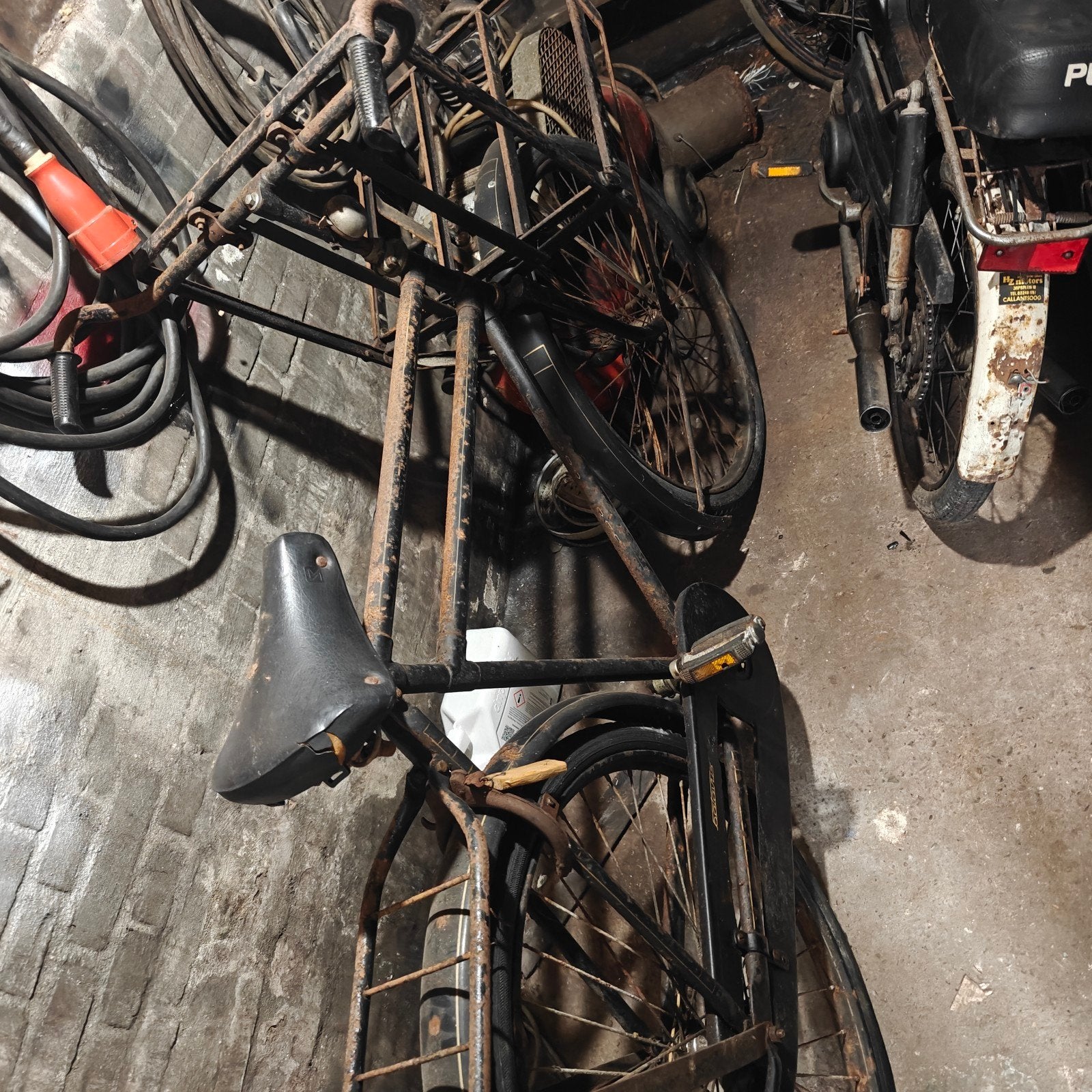Batavus 1960 1965, Fietsen en Brommers, Terugtraprem, Ophalen of Verzenden, F&S (Fichtel & Sachs), Jaren '40