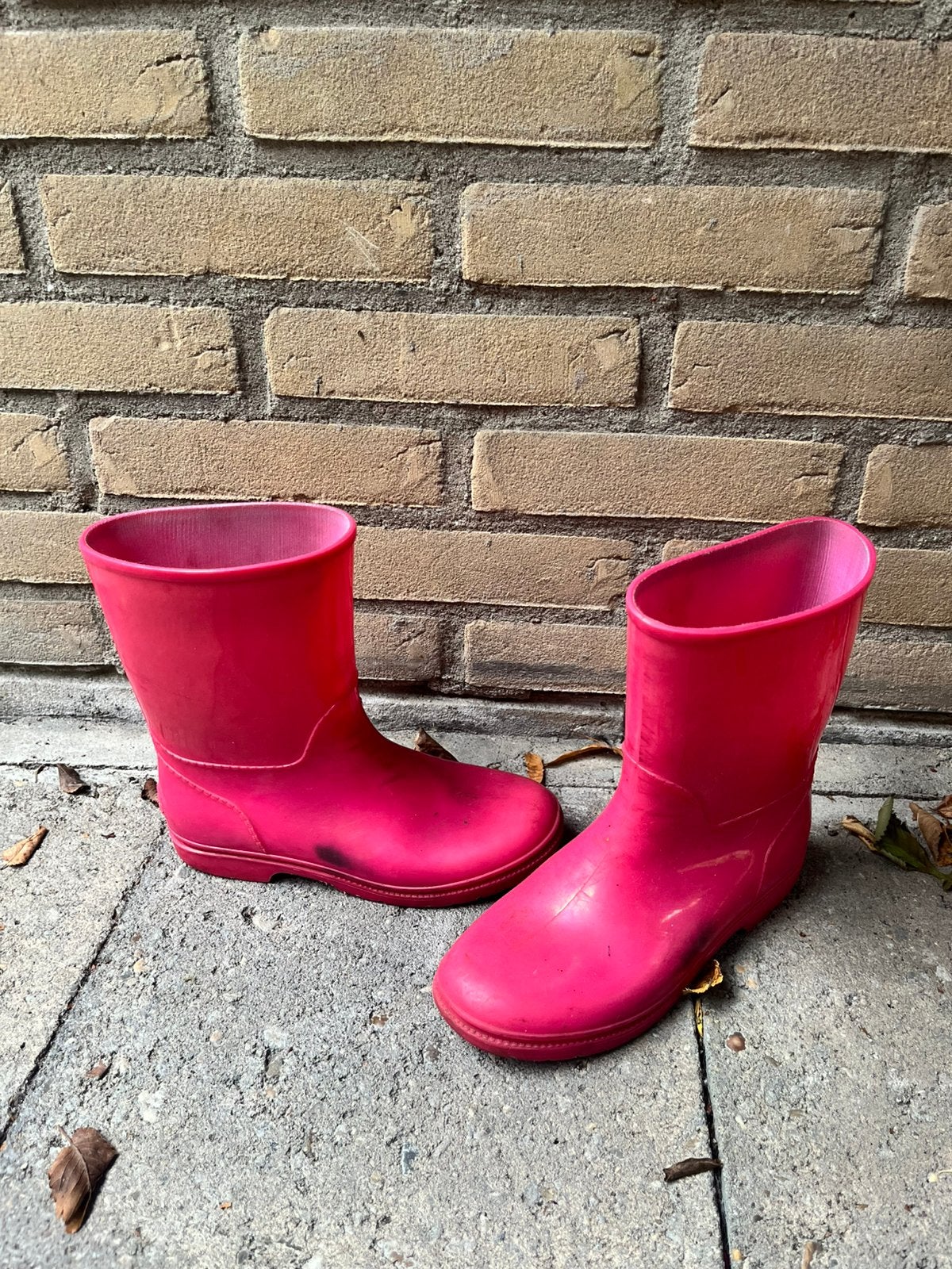 Roze regenlaarsjes maat 34, Gebruikt, Meisje, Ophalen of Verzenden, Laarzen