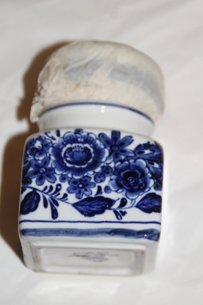 delfts blauw kruidenpotje, Ophalen of Verzenden, Gebruikt