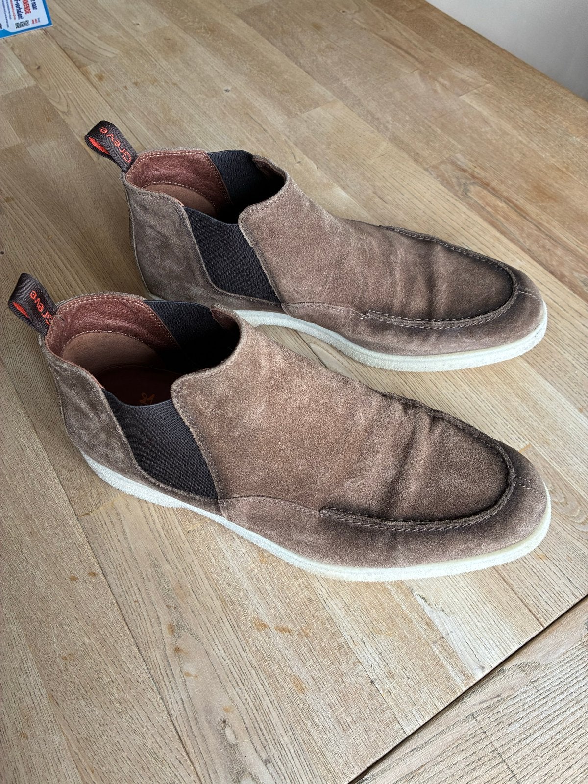 Greve Chelsea boot tufo 1737, Bruin, Boots, Ophalen of Verzenden, Zo goed als nieuw