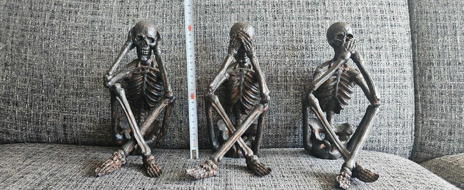 Horen, Zien en Zwijgen skeletset, Ophalen of Verzenden