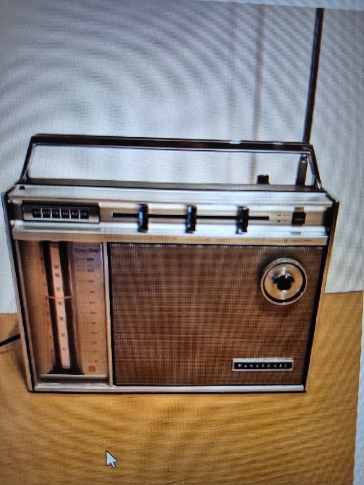 Panasonic RF1600B Wereld ontvanger., Ophalen
