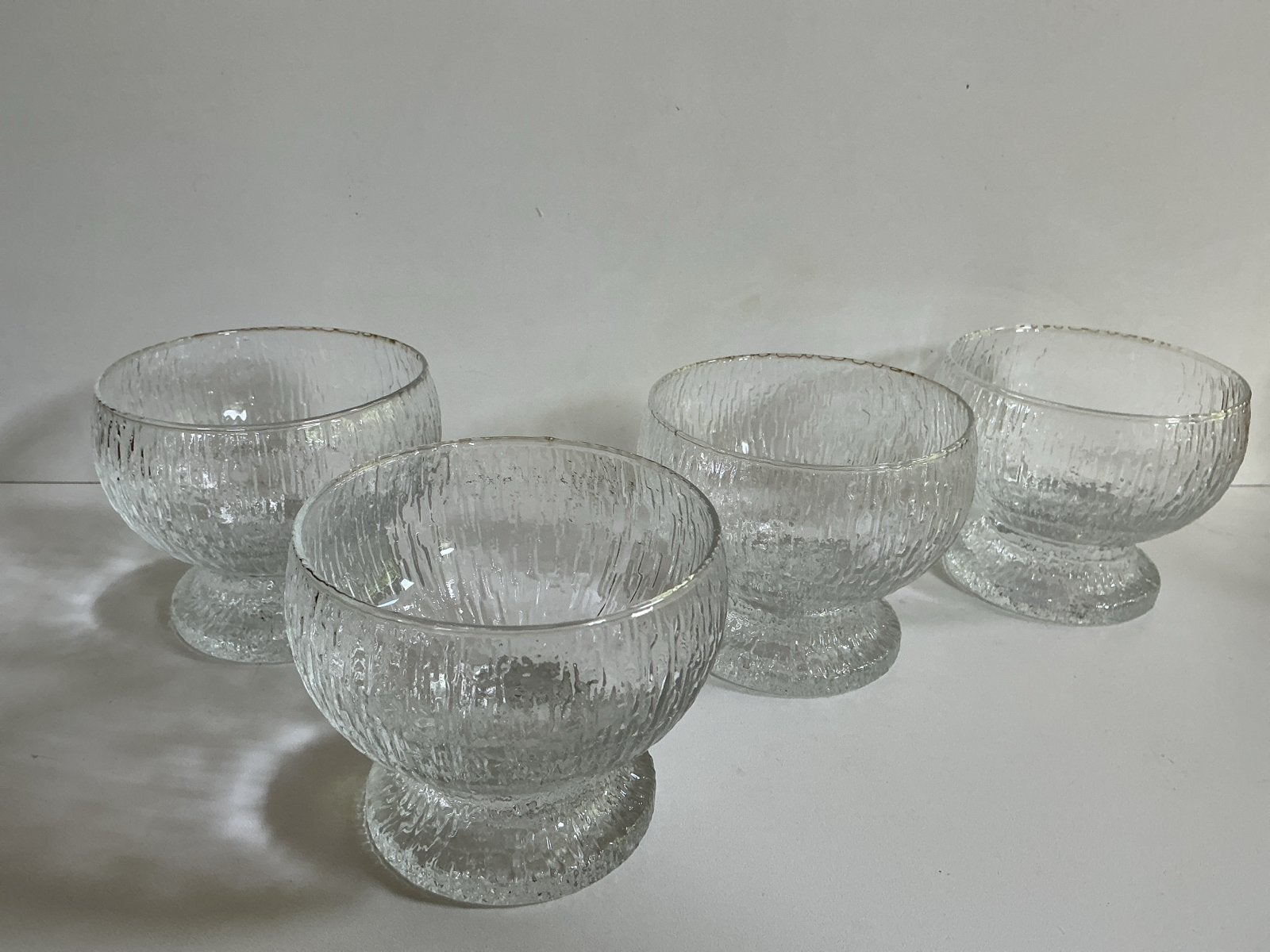 iittala Set van 4  dessertkommen ontw Timo Sarpaneva, Ophalen of Verzenden