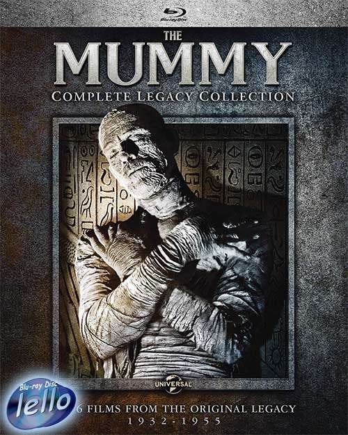 Blu-ray: The Mummy: Complete Legacy Collection (1932-55) US, Ophalen of Verzenden, Nieuw in verpakking, Klassiekers