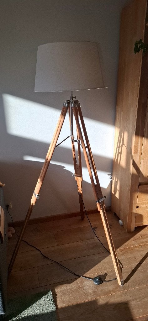 Lamp met grote lampenlap, Ophalen, Overige typen, E27 (groot), Zo goed als nieuw