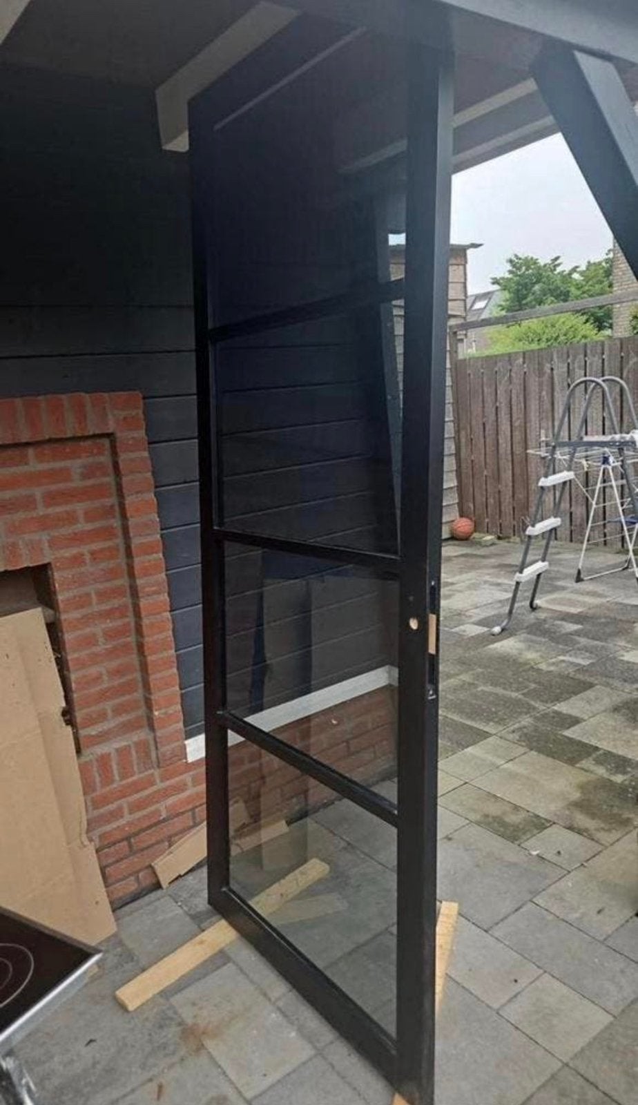 Legno Taatsdeur Zwarte Deur | 930x 2315, Ophalen, Zo goed als nieuw, Kunststof, Overige typen
