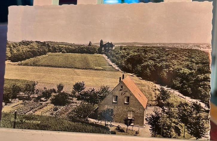 Elten Hoog Elten panorama jaren vijftig Achterhoek Liemers, Verzamelen, Ophalen of Verzenden, 1940 tot 1960, Gelderland