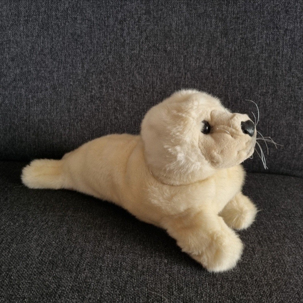 witte zeehond knuffel, Ophalen of Verzenden, Overige typen