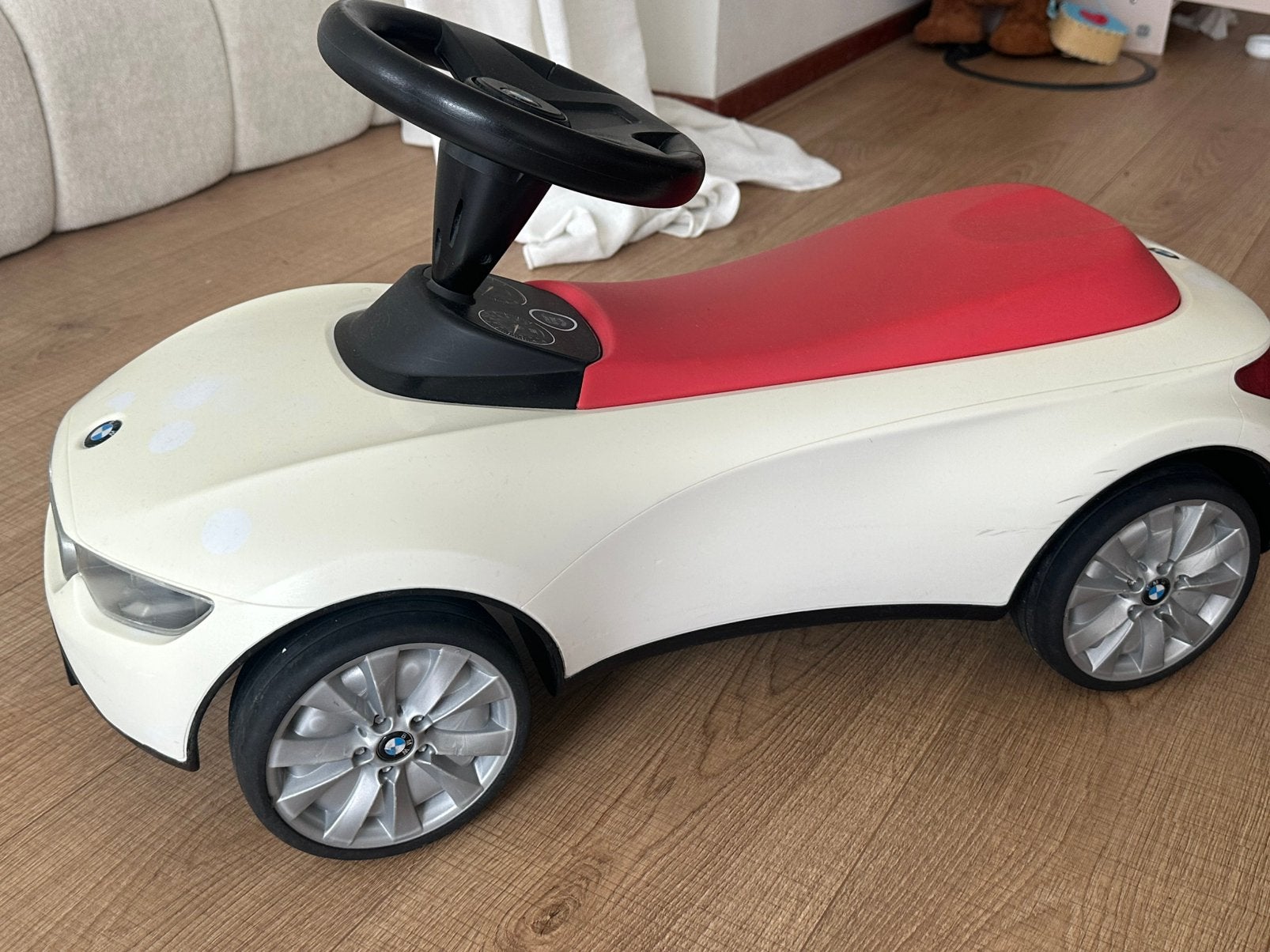 BMW speelgoed auto, Ophalen, Gebruikt