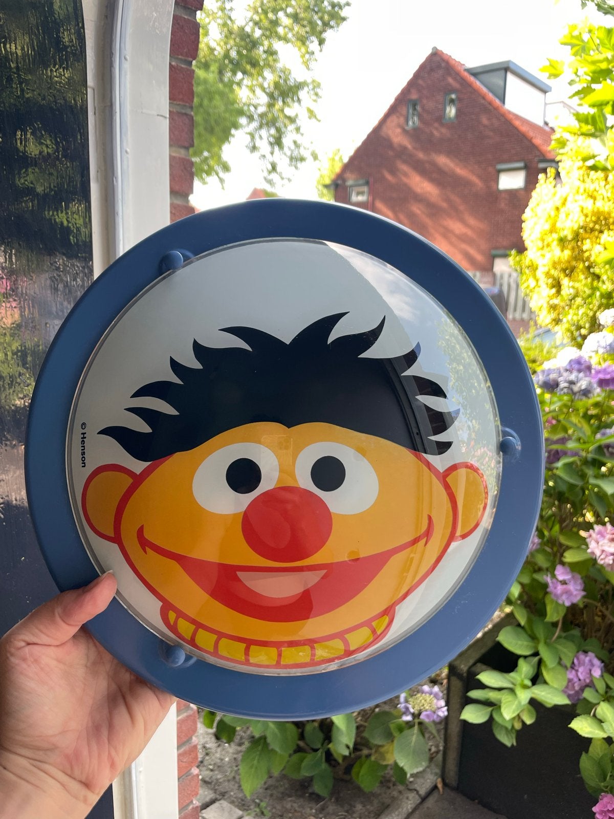 Sesamstraat Bert & Ernie Plafondlamp Kinderkamer, Ophalen, Gebruikt, Overige merken, Meerkleurig