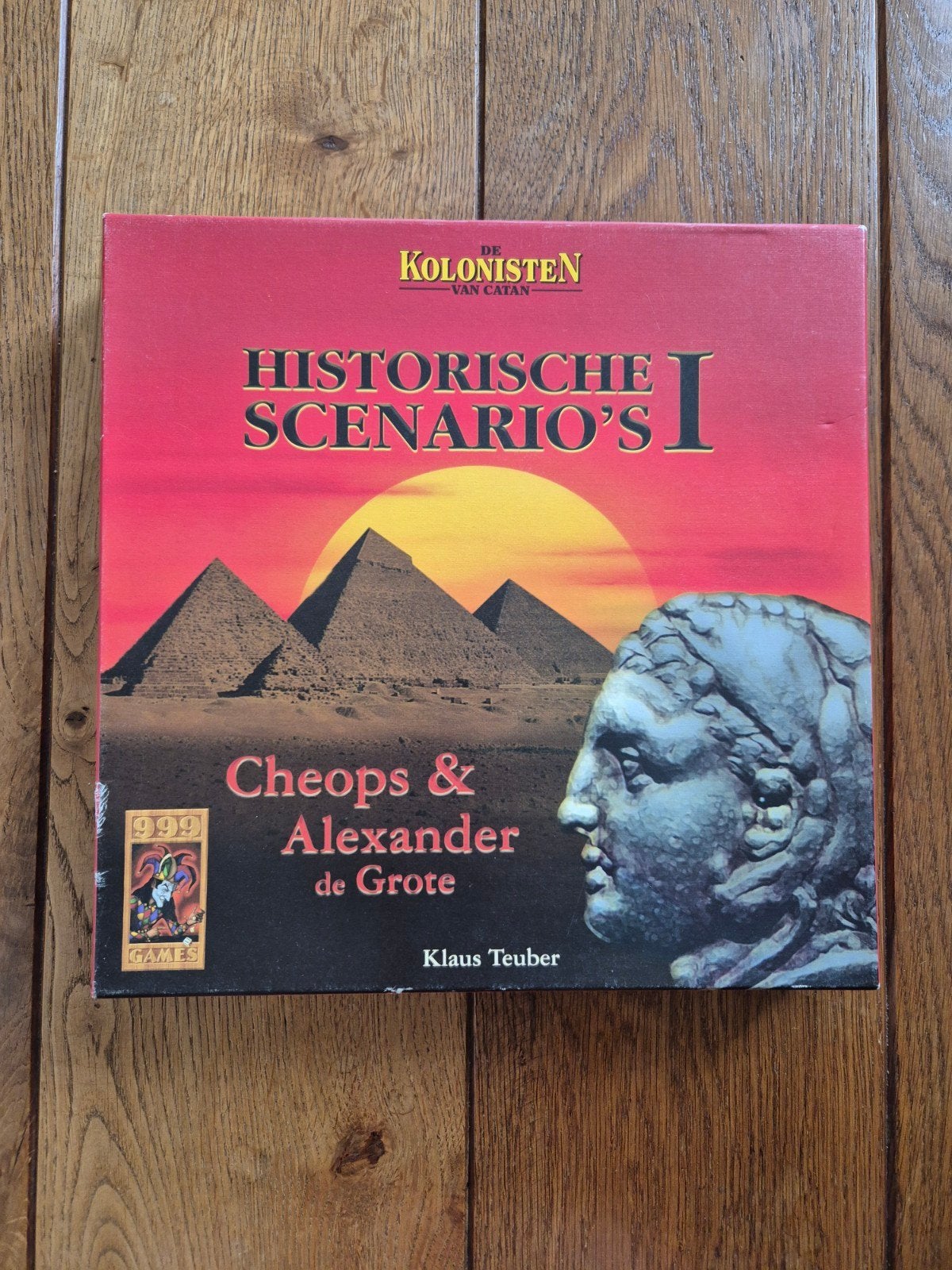 Kolonisten van Catan: Historische Scenario's I, Ophalen of Verzenden, Zo goed als nieuw, 999 Games