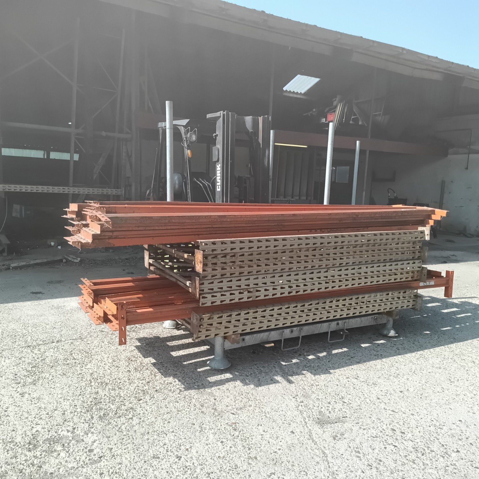 Gebruikte Stelling palletstelling 2,33 hoog 110 diep, 2,7m, Ophalen, Gebruikt