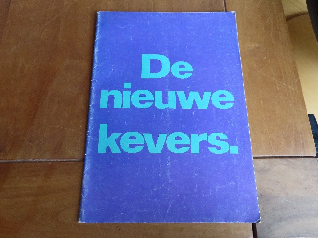 Folder Volkswagen Kever, Kever Cabriolet 1969, 28 blz., Volkswagen, Ophalen of Verzenden, Zo goed als nieuw, Volkswagen
