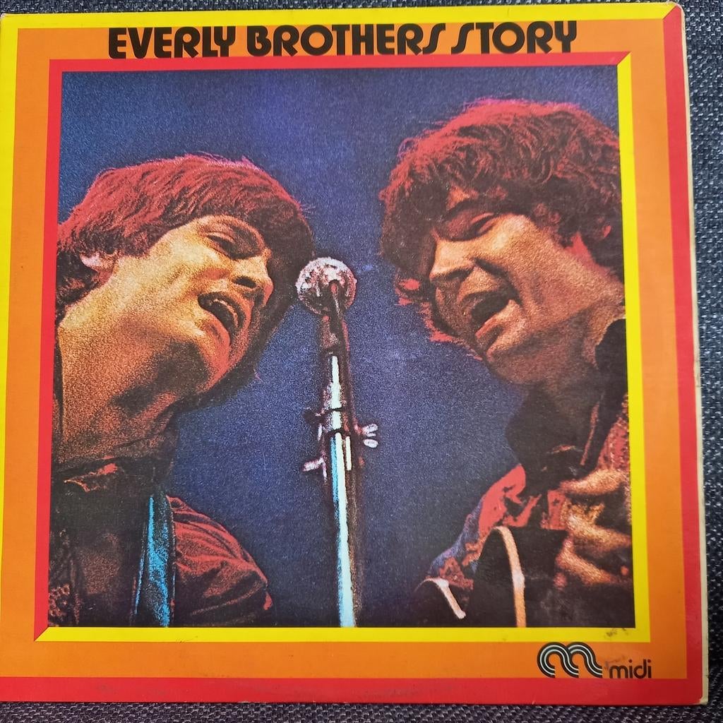 2LP The Everly Brothers - Story, Ophalen of Verzenden, 12 inch, Rock-'n-Roll