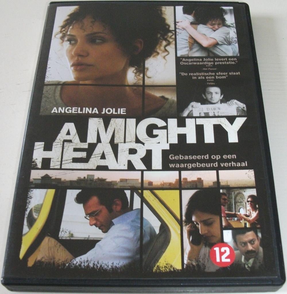 Dvd *** MIGHTY HEART *** Choquerend waargebeurd verhaal, Vanaf 12 jaar, Ophalen of Verzenden, Zo goed als nieuw, Waargebeurd drama