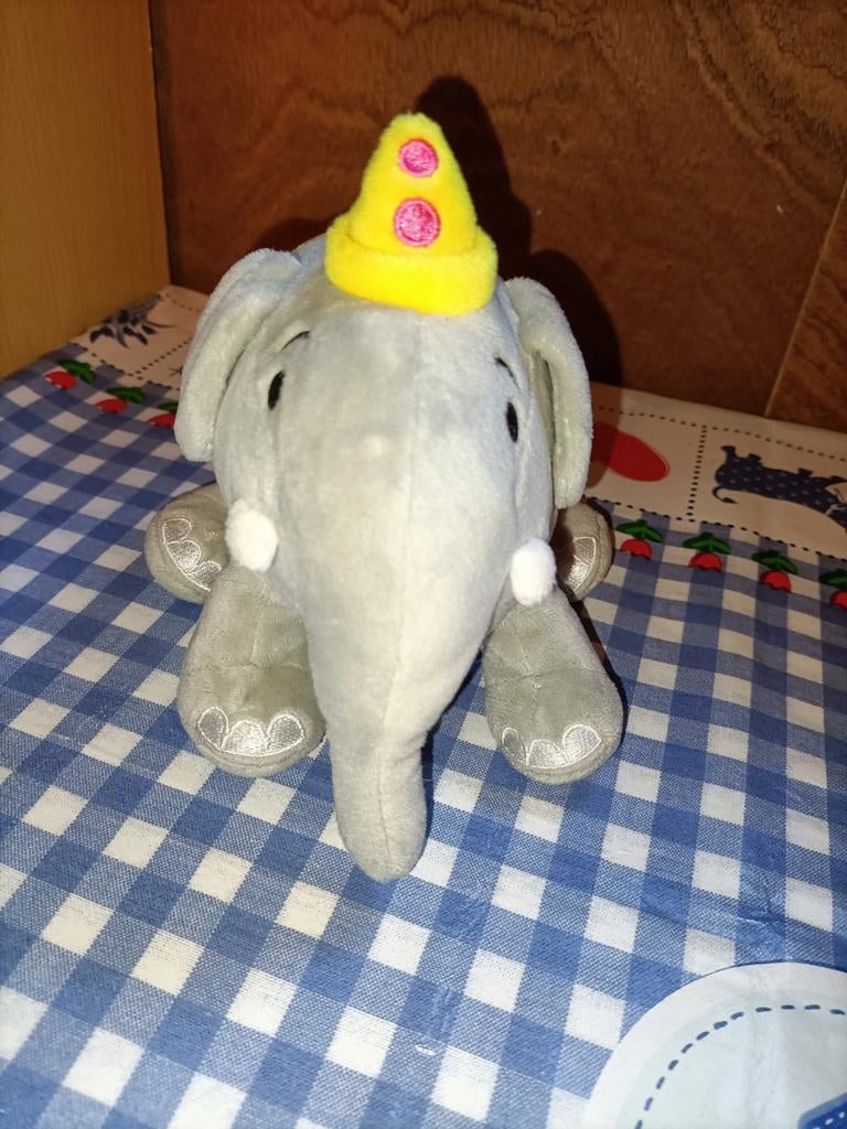 Olifant knuffel Tumbi van Bumba 17 cm groot, Ophalen of Verzenden, Zo goed als nieuw