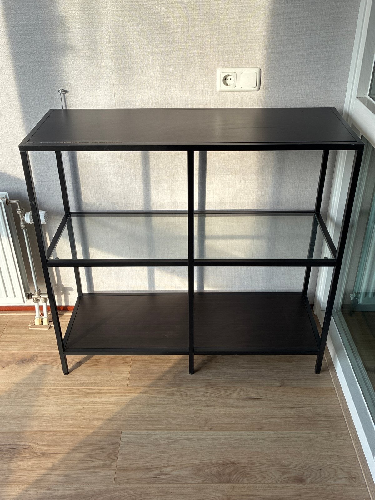 IKEA VITTSJÖ Kast/rek 100x93 cm in goede staat, Ophalen, Gebruikt