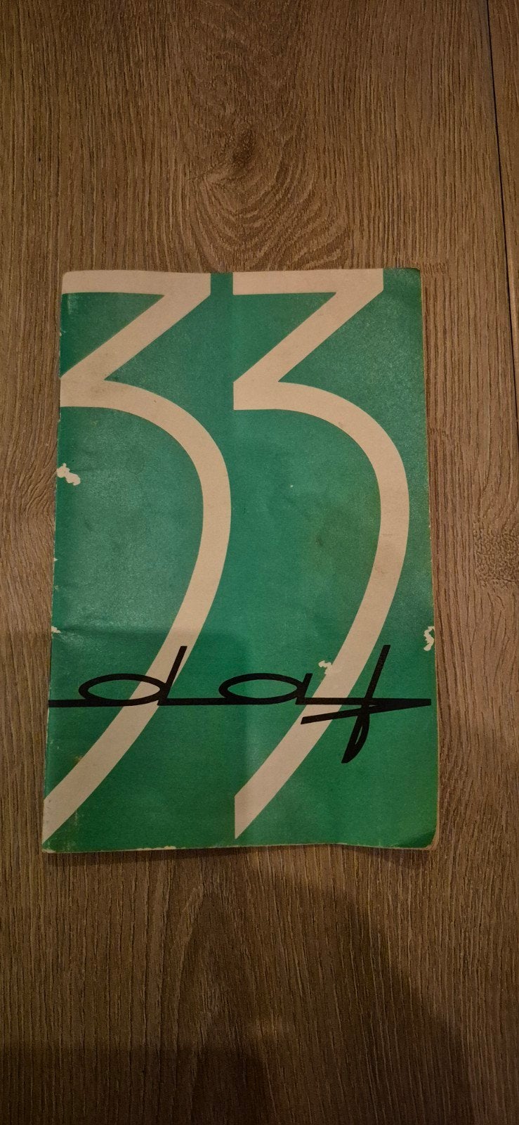 DAF 33 Instructieboekje - Origineel, Auto diversen, Ophalen of Verzenden
