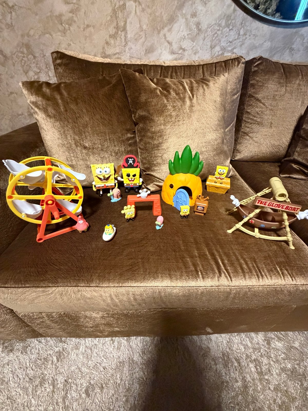 SpongeBob Speelgoed Set - Compleet met Figuren en Accessoire, Ophalen of Verzenden, Zo goed als nieuw, Jongen of Meisje