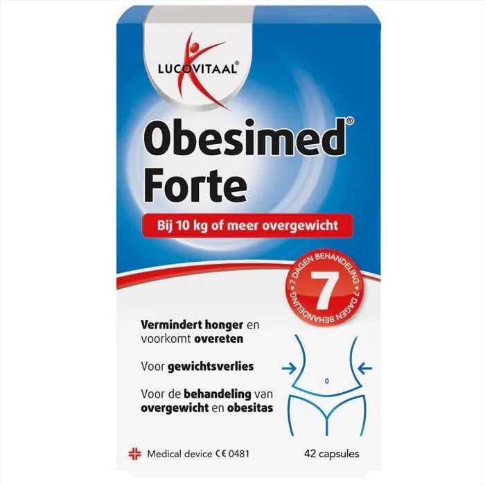 4x Obesimed Forte - Nieuw in verpakking (28 dagen), Verzenden, Nieuw, Pillen