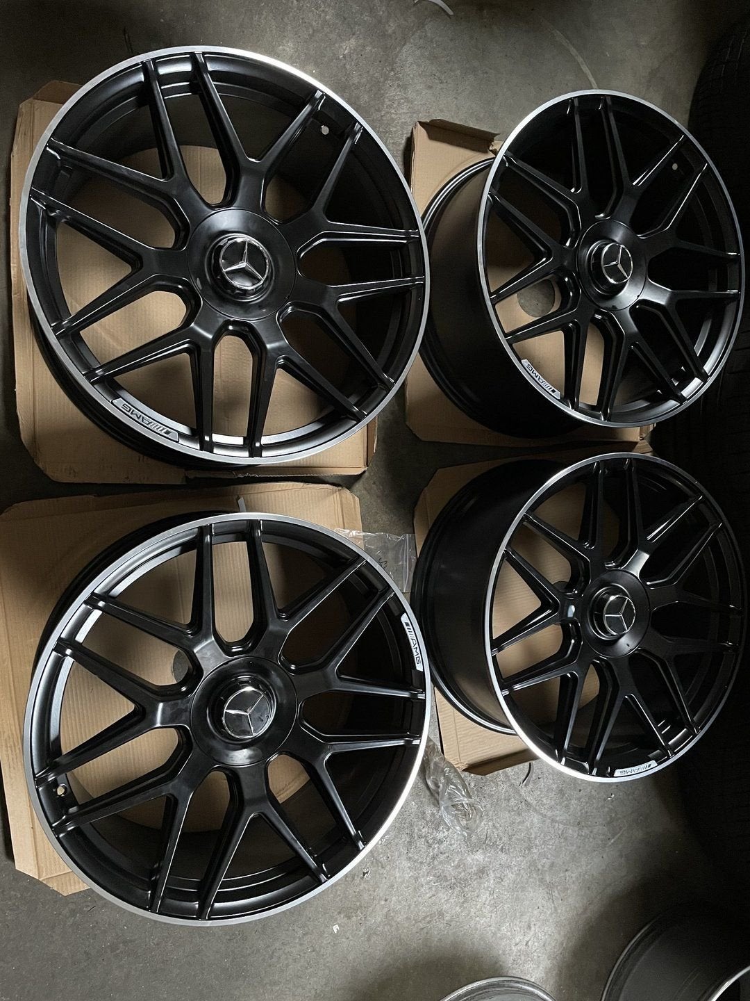 22 Mercedes AMG G Klasse G500 G55 G63 W460 W463 W464 velgen, -, -, Banden en Velgen, Nieuw