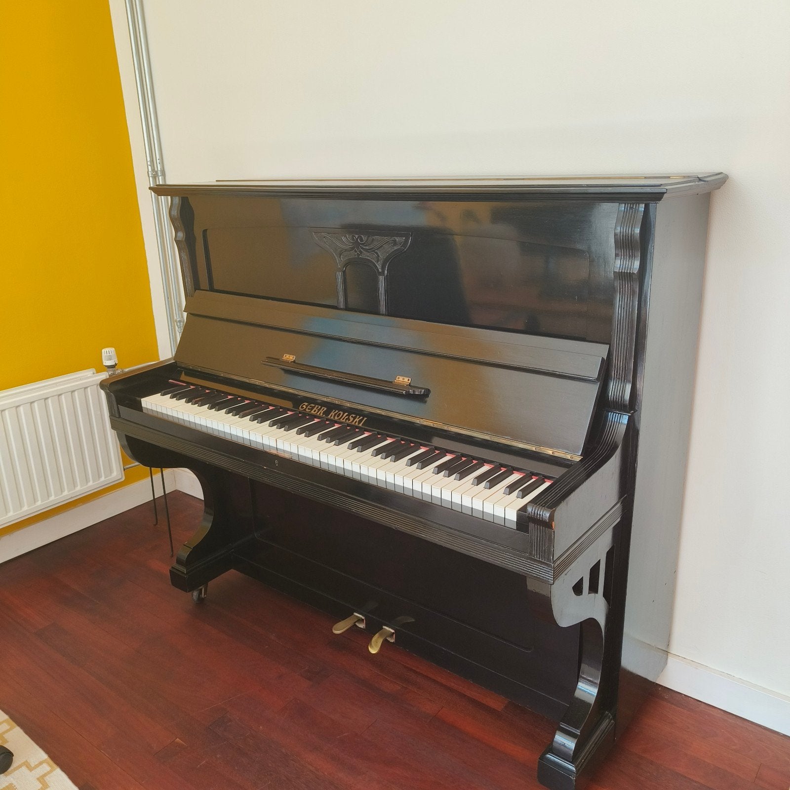 Gratis piano Gebr. Kolski - wegens verhuizing, Ophalen